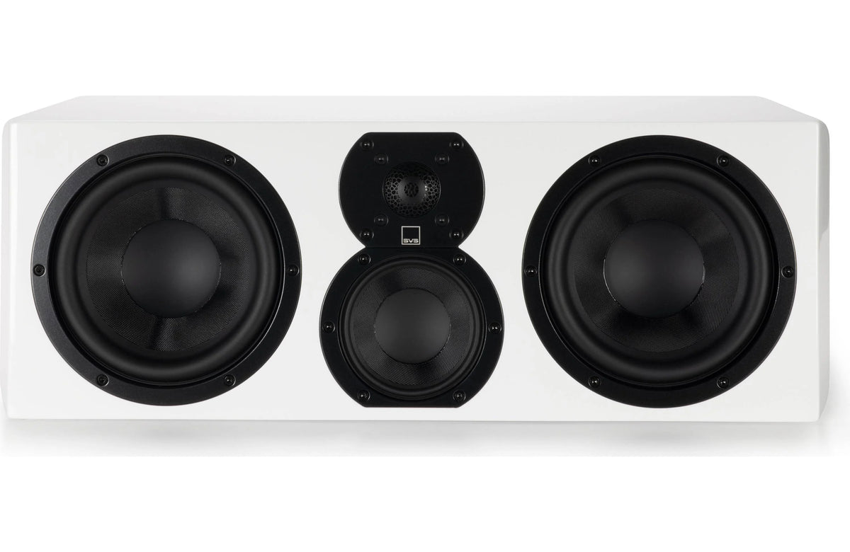 SVS Ultra Evolution Center Channel Speaker Gloss White | The Grid HiFi