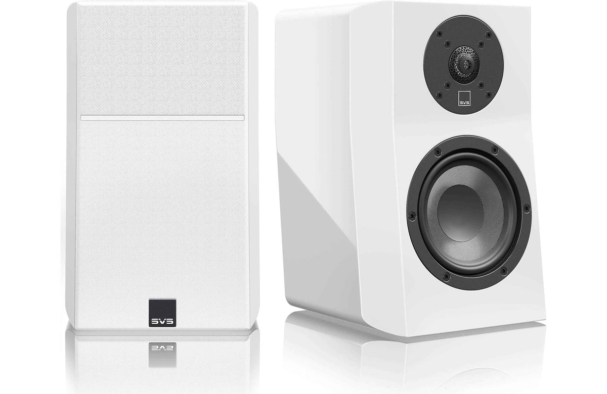 SVS Ultra Evolution Nano Bookshelf Speaker Gloss White | The Grid HiFi