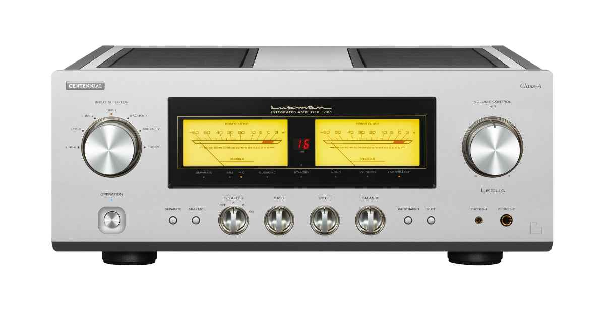 Luxman L-100 CENTENNIAL Class A Integrated Amplifier Open Box