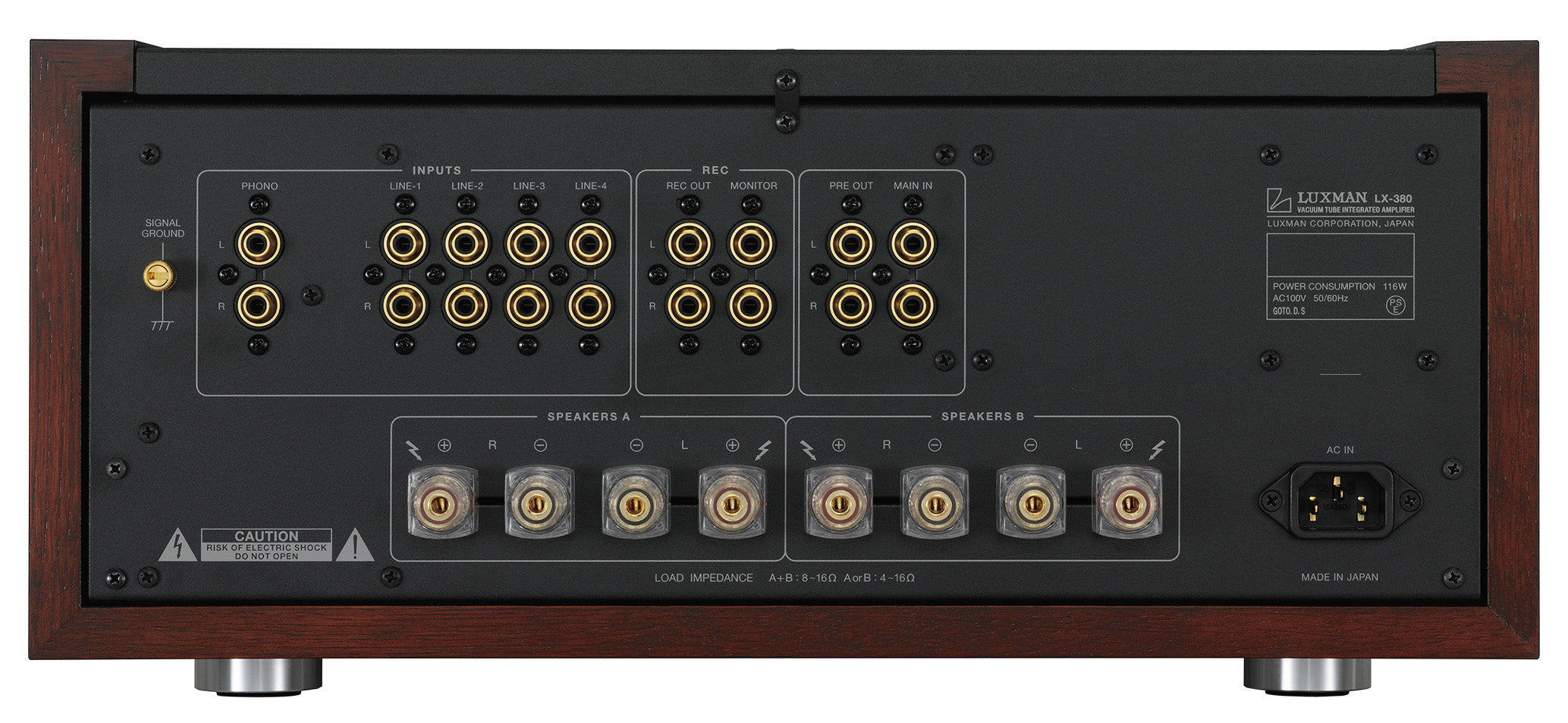 Luxman LX-380 Vacuum Tube Integrated Amplifier