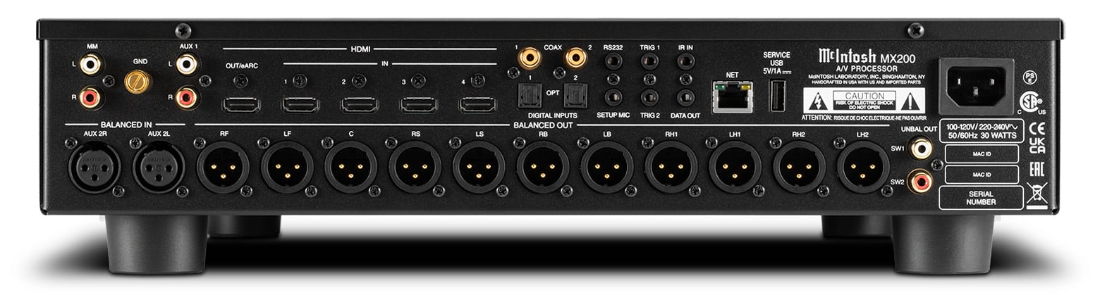 McIntosh MX200 A/V Processor