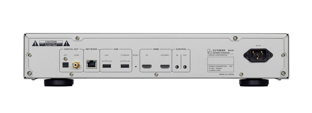 Luxman NT-07 Network Streamer Transport Open Box