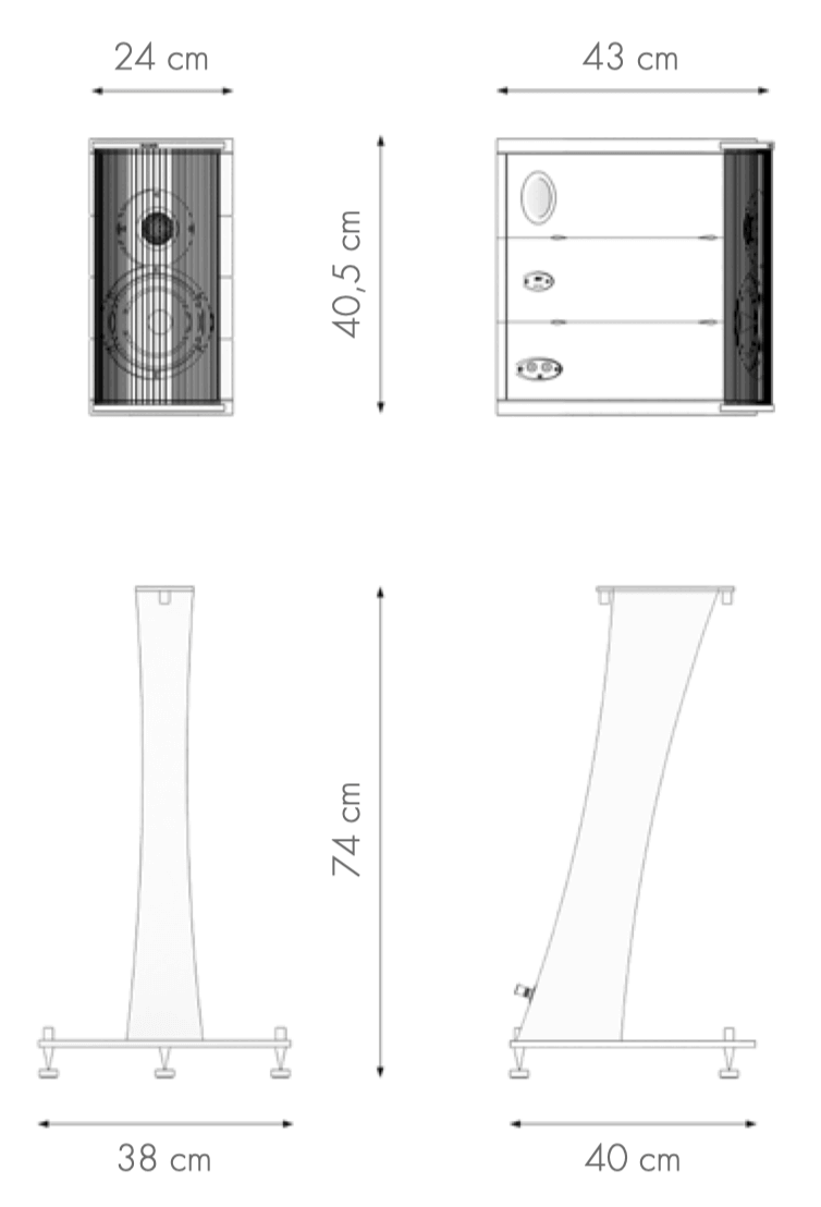 Franco Serblin Accordo Goldberg Loudspeakers