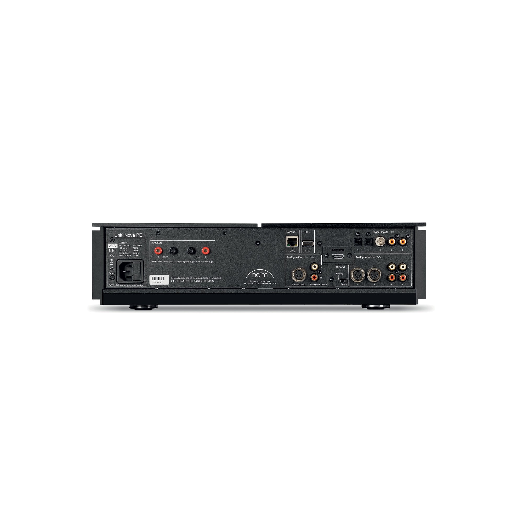 Naim Uniti Nova PE Power Edition Streaming Amplifier (Open Box)
