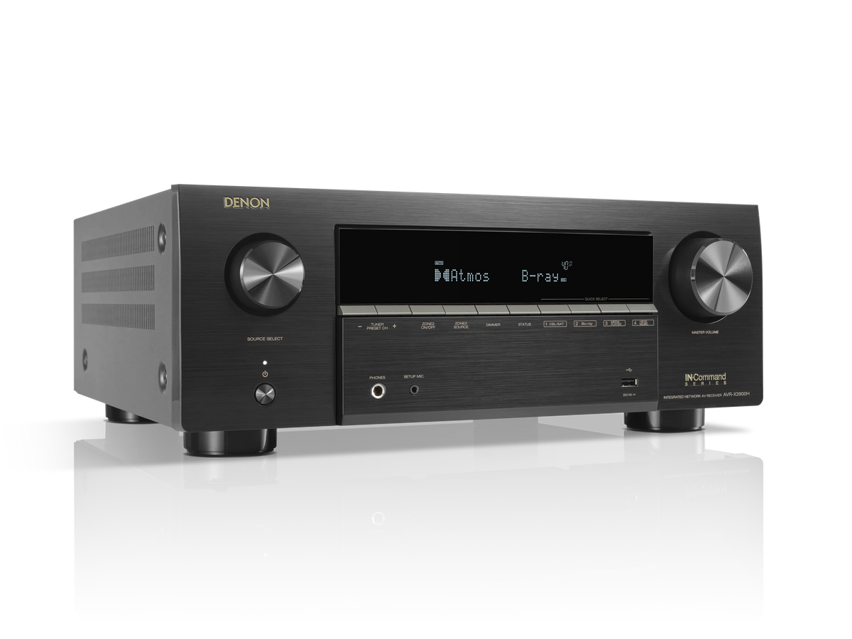 Denon AVR-X3900H 9.4-Channel 8K AV Receiver | The Grid HiFi