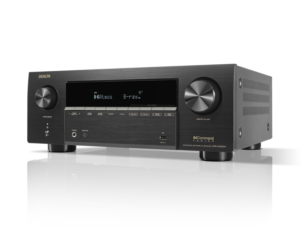 Denon AVR-X3900H 9.4-Channel 8K AV Receiver | The Grid HiFi