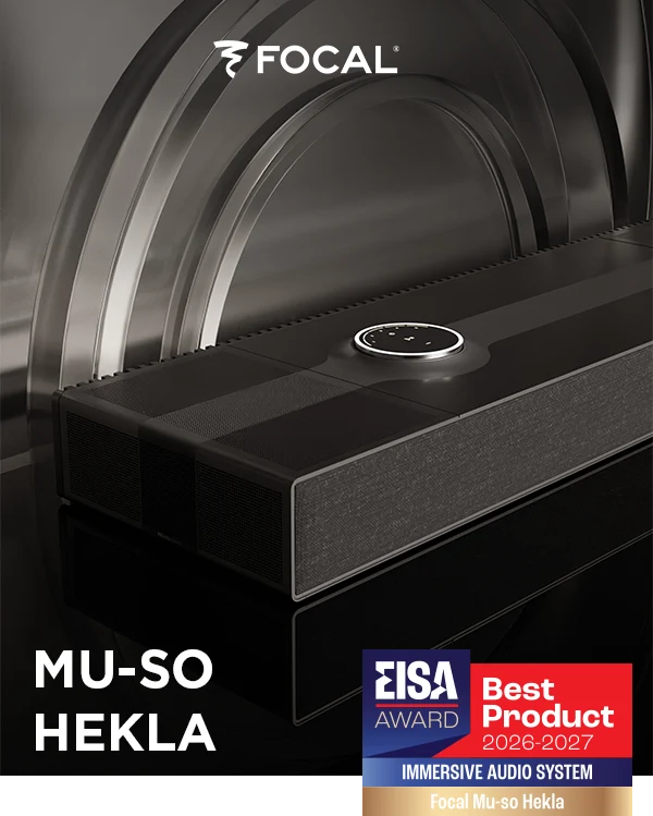 Focal Mu-so Hekla Wins EISA “Best Immersive Audio System 2026–2027”
