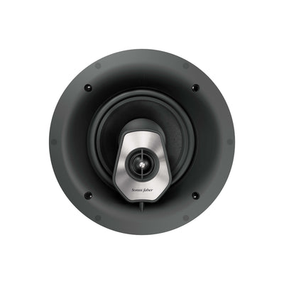 A front view of the Sonus faber PC-562 custom installation 2-way in-ceiling speaker from the Palladio collection