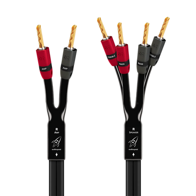 AudioQuest Rocket 11 Single-BiAmp Speaker Cable Pair | The Grid HiFi