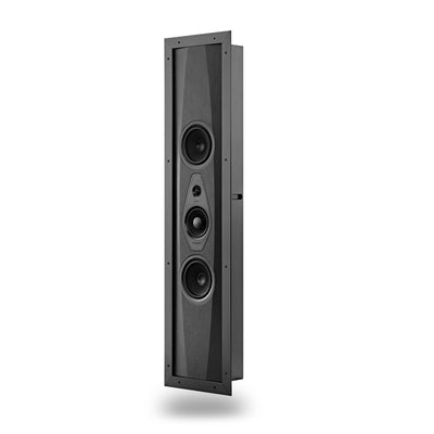 Sonus faber Arena 20 3.5-way in-wall speaker, meticulously handcrafted in Italy and ready for custom installation.