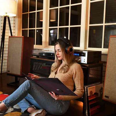 KLH Model Five | 3-Way Floorstanding Speakers | The Grid (each)