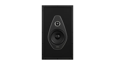 PW-662: 2-way in-wall speaker without the grille, revealing intricate details for custom installation.