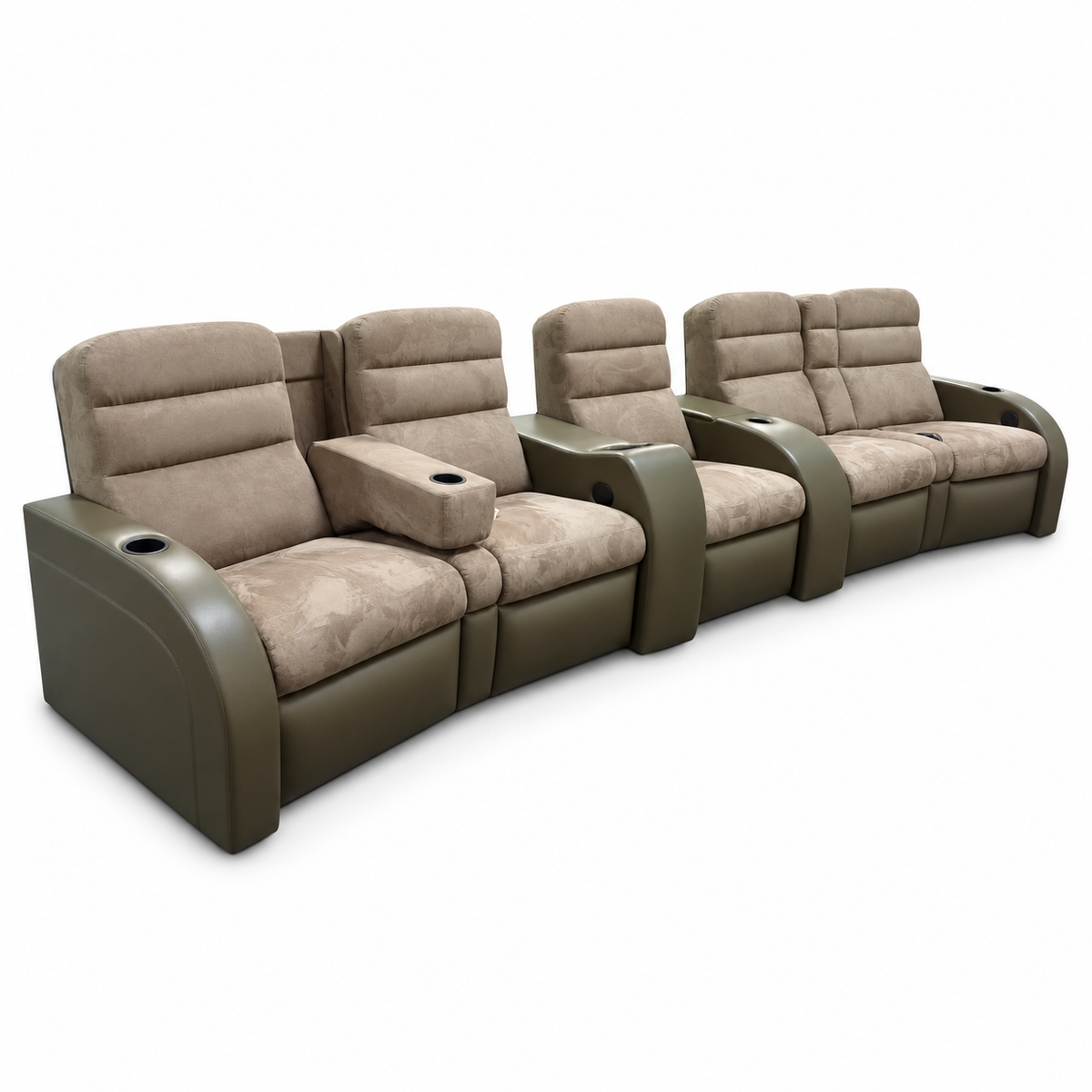 Fortress Deco Custom Home Theater Seating