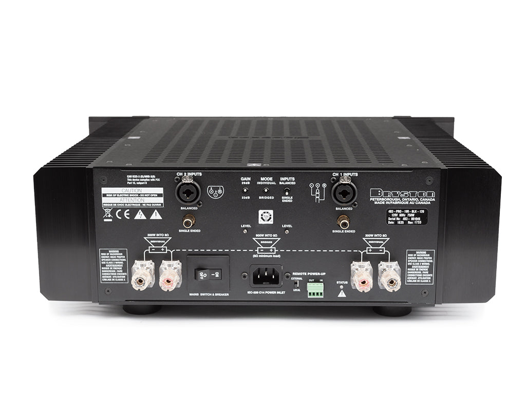 4B Cubed Tri-Mono Amplifier