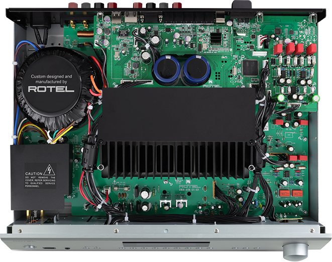 Rotel A14MKII Integrated Amplifier | 80W Class AB & 32-Bit DAC