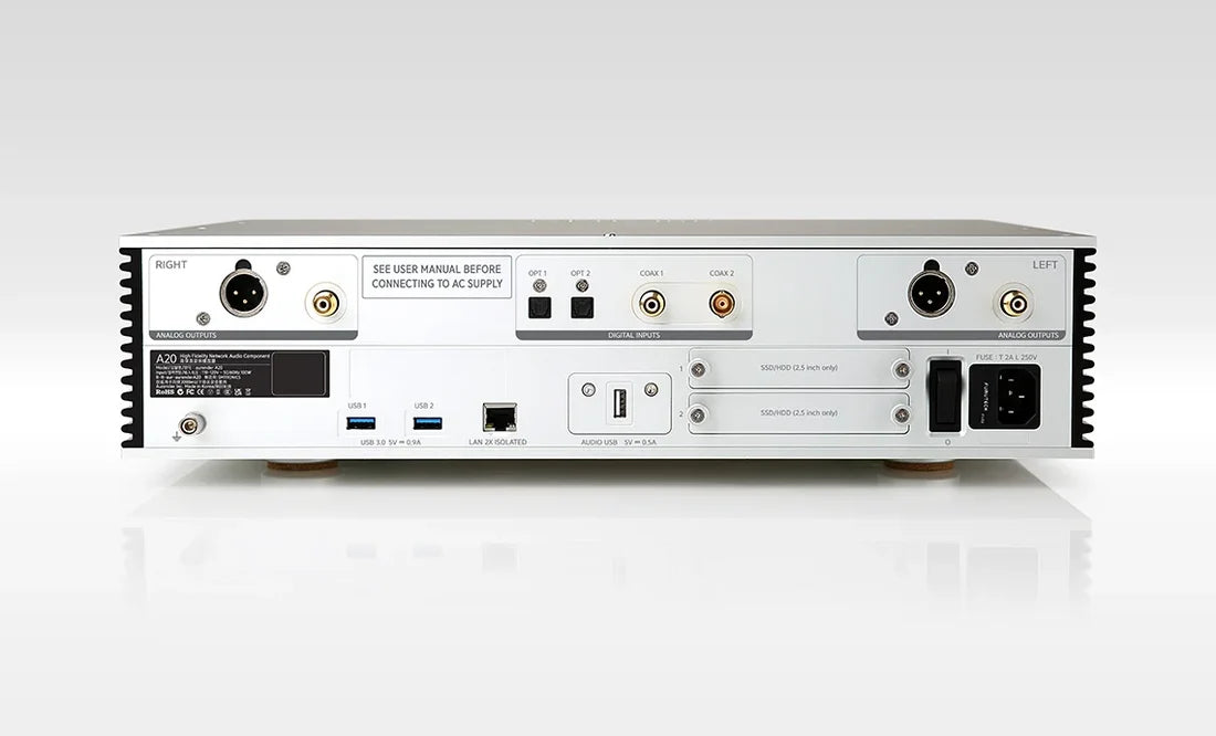 Aurender A20 Music Server, Streamer & DAC | The Grid HiFi