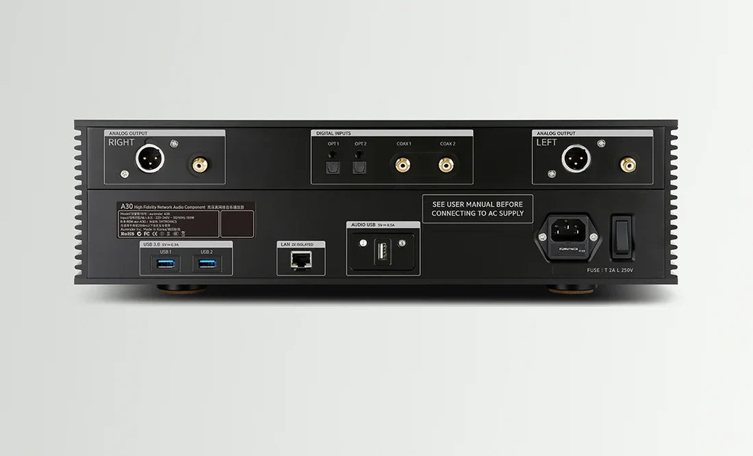 Aurender A30 Music Server, DAC & CD Ripper | The Grid HiFi