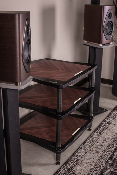 Bassocontinuo Lyra XL4 2.1 Audio Rack | McIntosh Edition