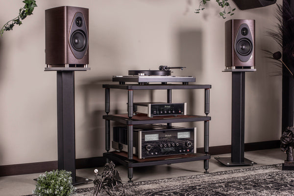 Bassocontinuo Lyra XL4 2.1 Audio Rack | McIntosh Edition