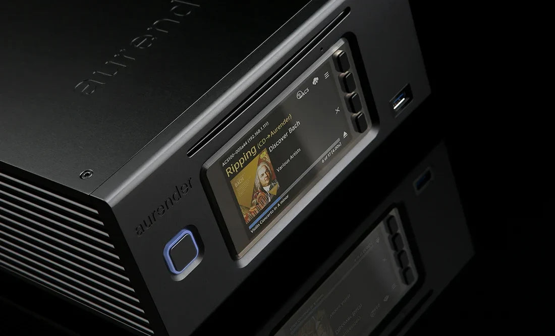 Aurender ACS100 Content Server & CD Ripper | The Grid HiFi
