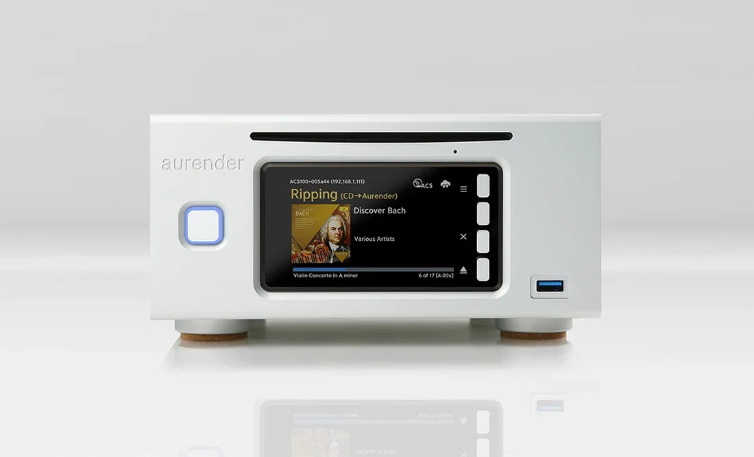Aurender ACS100 Content Server & CD Ripper | The Grid HiFi