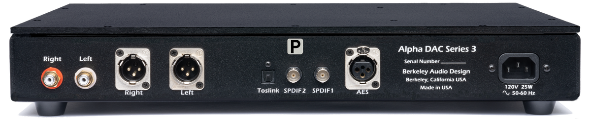 Berkeley Audio Design Alpha DAC Series 3P | The Grid HiFi