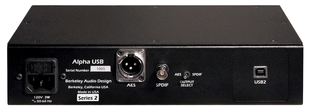 Berkeley Audio Design Alpha USB Series 2 | The Grid HiFi