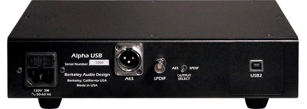 Berkeley Audio Design Alpha USB Reference Series | The Grid