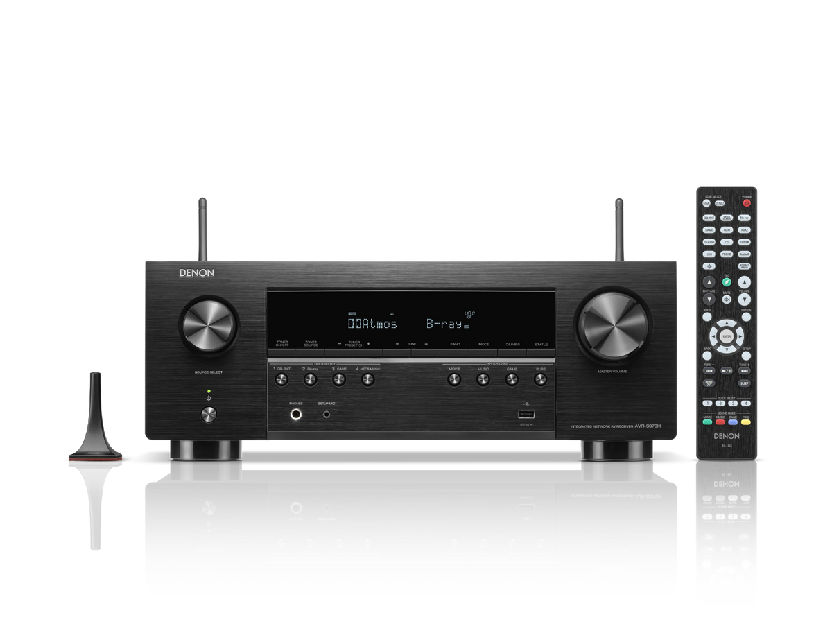 Denon AVR-S970H 7.2-Channel 8K AV Receiver | The Grid HiFi