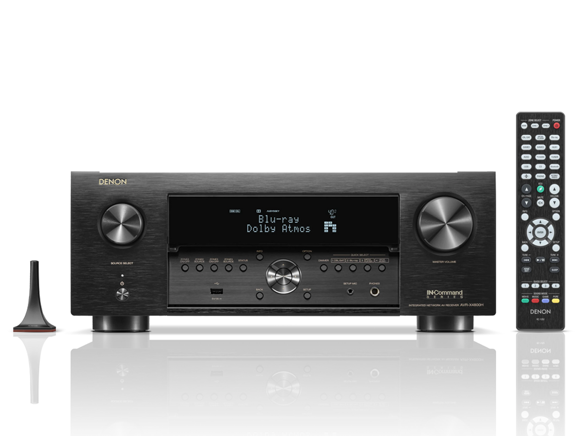Denon AVR-X4800H 9.4-Channel 8K AV Receiver | The Grid HiFi
