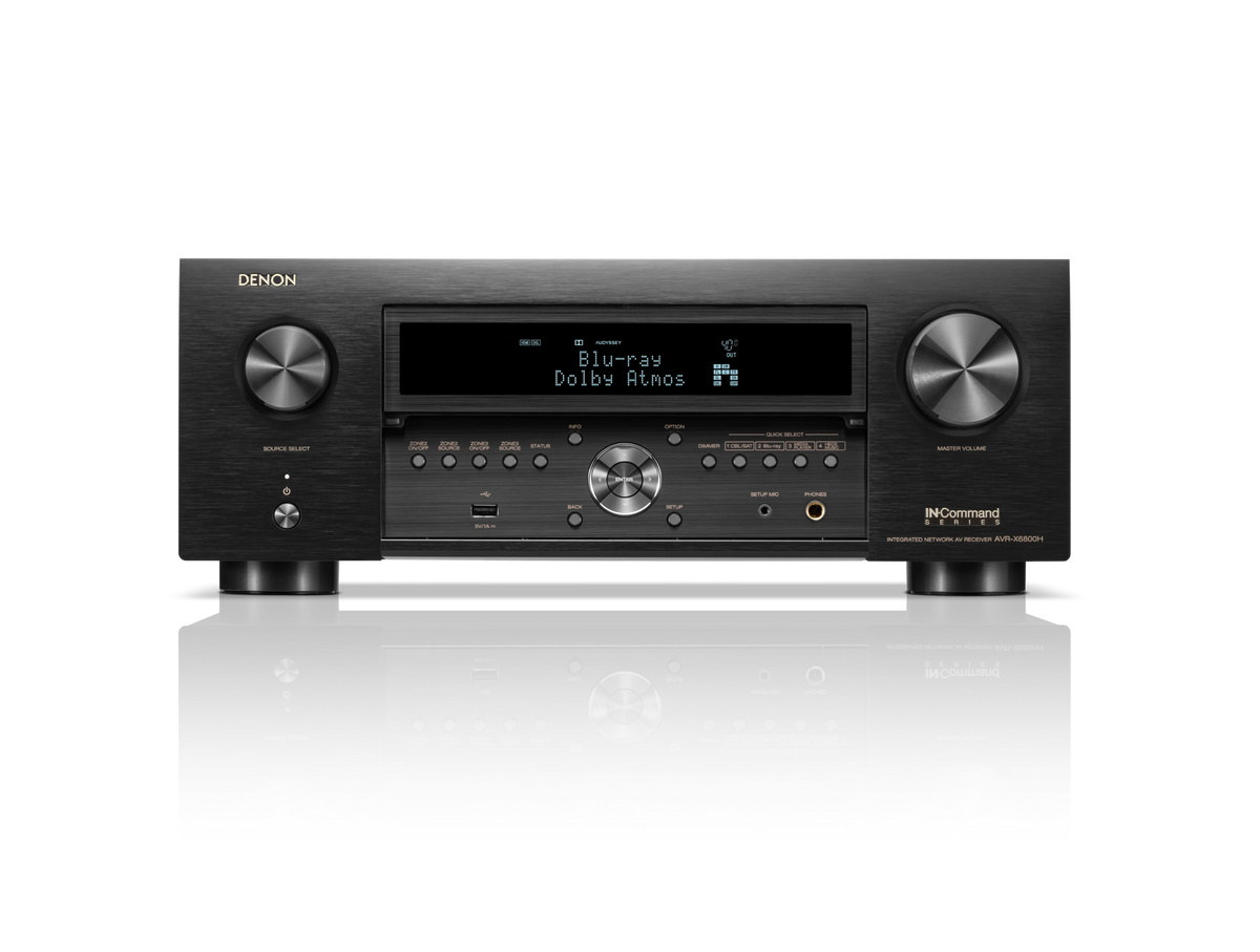 Denon AVR-X6800H 11.4-Channel 8K AV Receiver | The Grid HiFi