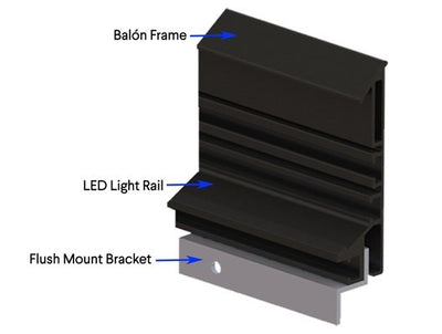 Stewart Balón Edge 135" FireHawk G5 Projector Screen