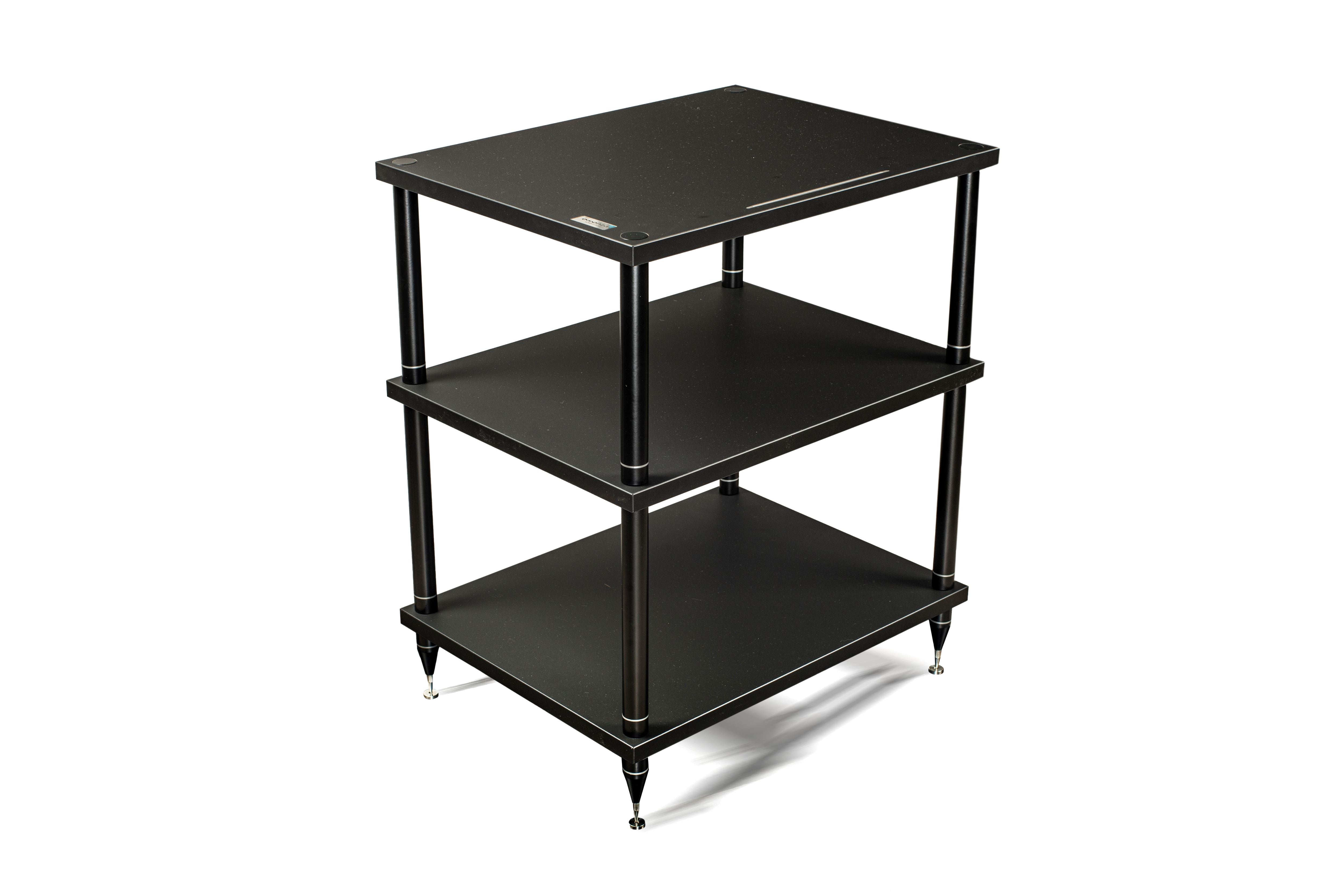 Essenza by Bassocontinuo Genesis Proton Tower Audio Rack 3 Shelf
