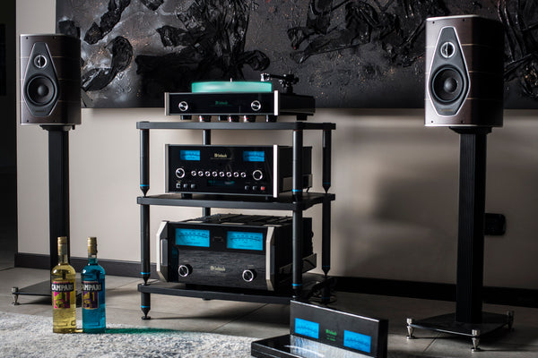 Bassocontinuo Lyra XL4 2.1 Audio Rack | McIntosh Edition