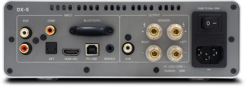 Rotel DX-5 Integrated Amplifier | ESS DAC & HDMI ARC | The Grid