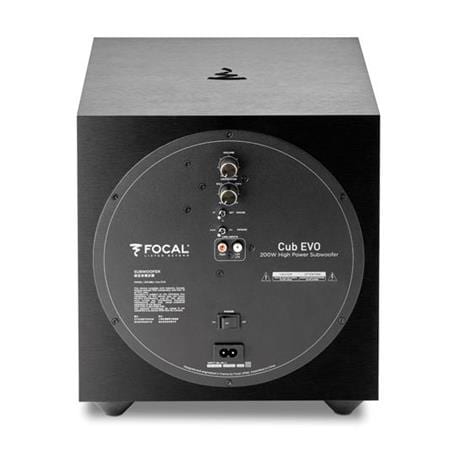 FOCAL CUB EVO ACTIVE BASS-REFLEX SUBWOOFER BLACK