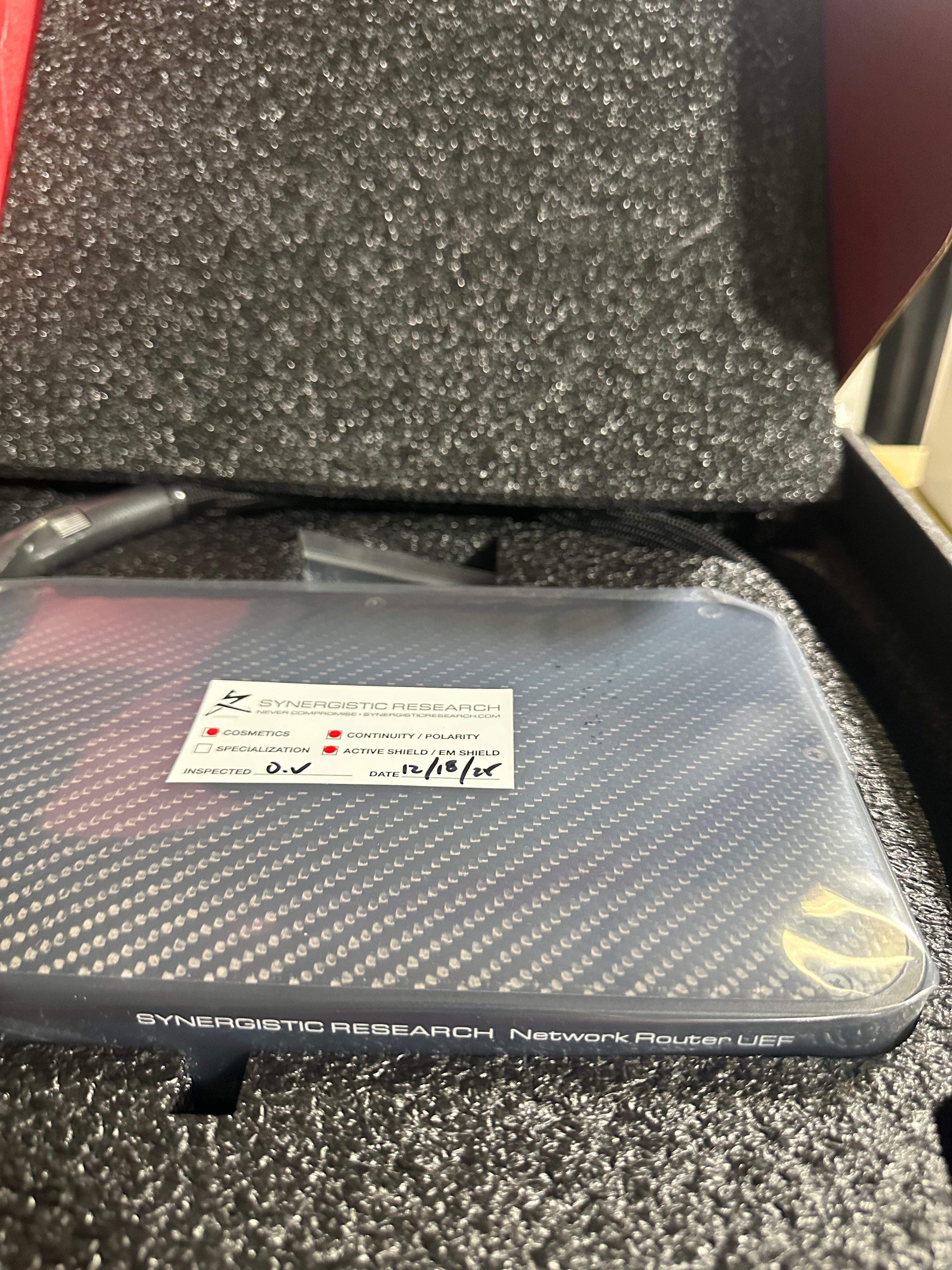 Synergistic Research Ethernet Switch UEF – Audiophile Network Switch
