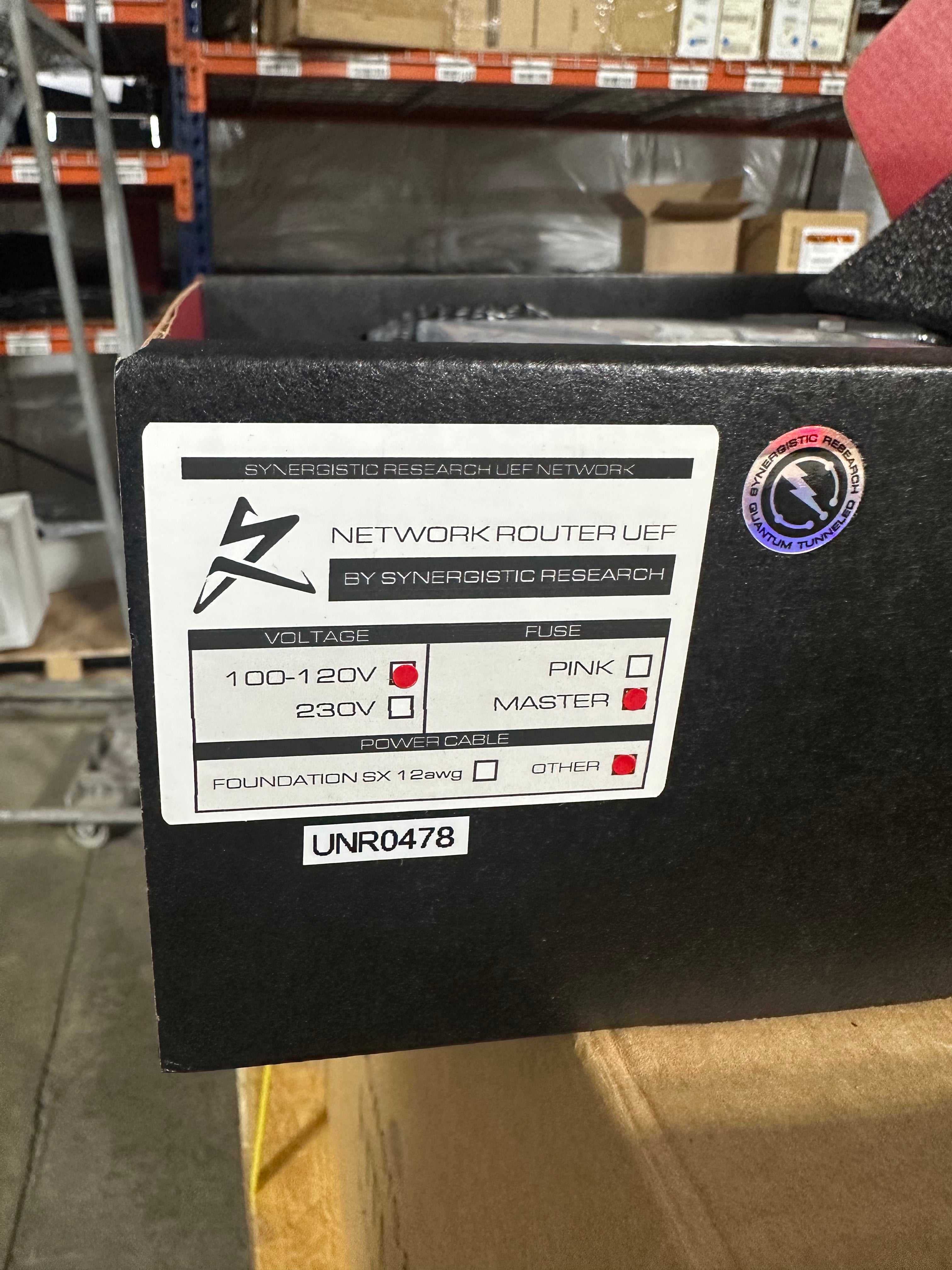 Synergistic Research Ethernet Switch UEF – Audiophile Network Switch