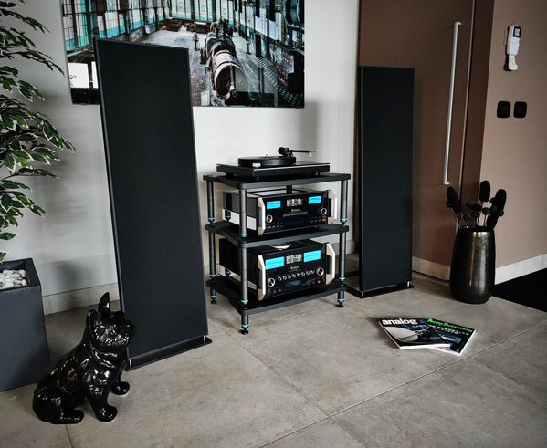 Bassocontinuo Lyra XL4 2.1 Audio Rack | McIntosh Edition