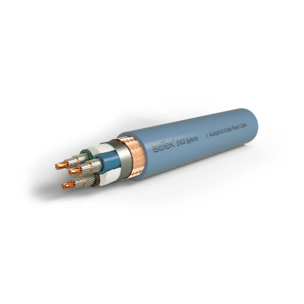IsoTek EVO3 Syncro – DC-Cancelling High-Performance Power Cable