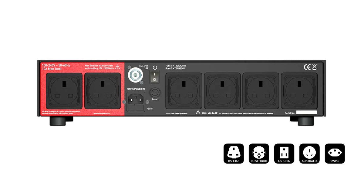 IsoTek V5 Elektra – 6-Outlet High-Performance Power Cleaner