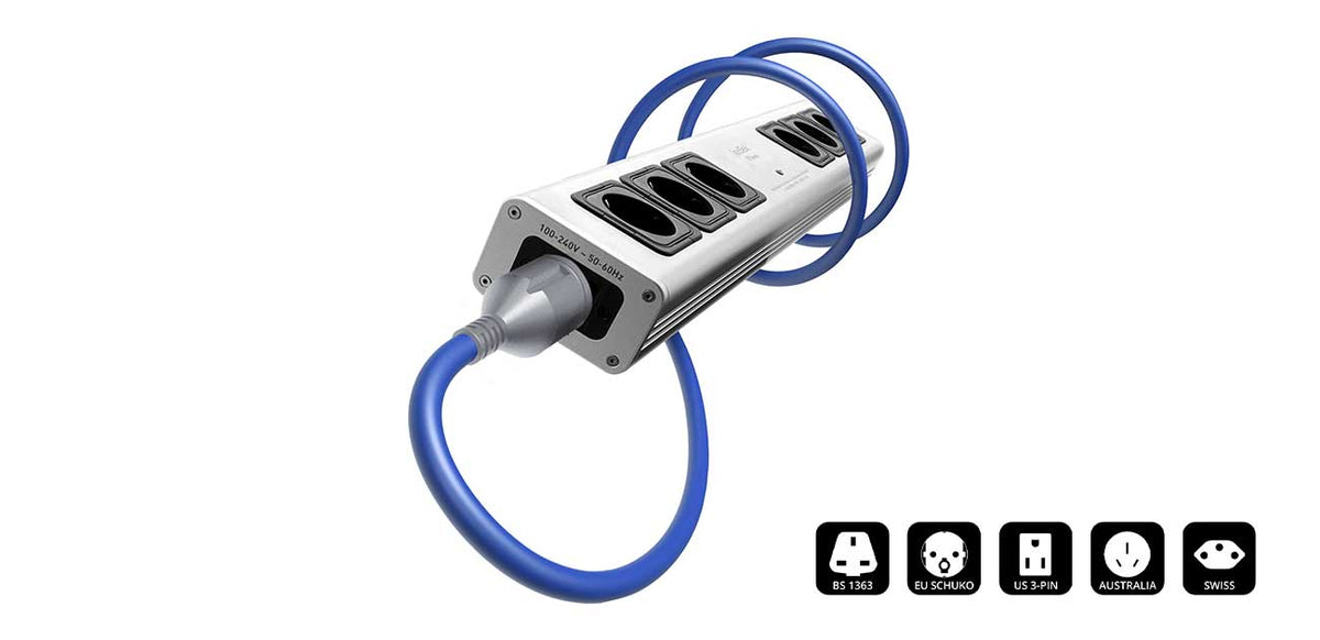 IsoTek V5 Sirius – High-Current 6-Outlet Power Cleaner and Surge Protection