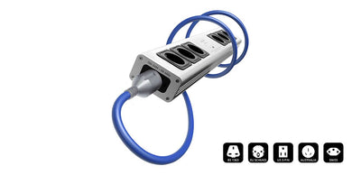 IsoTek V5 Sirius – High-Current 6-Outlet Power Cleaner and Surge Protection