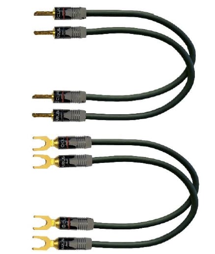 Clarus - Aqua CASJ Speaker Jumper Cables (PAIR)