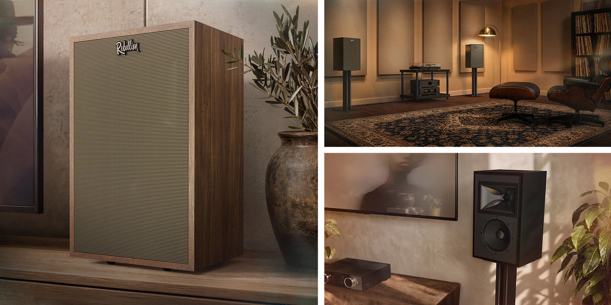 Klipsch Rebellion Heritage Bookshelf Speakers | The Grid