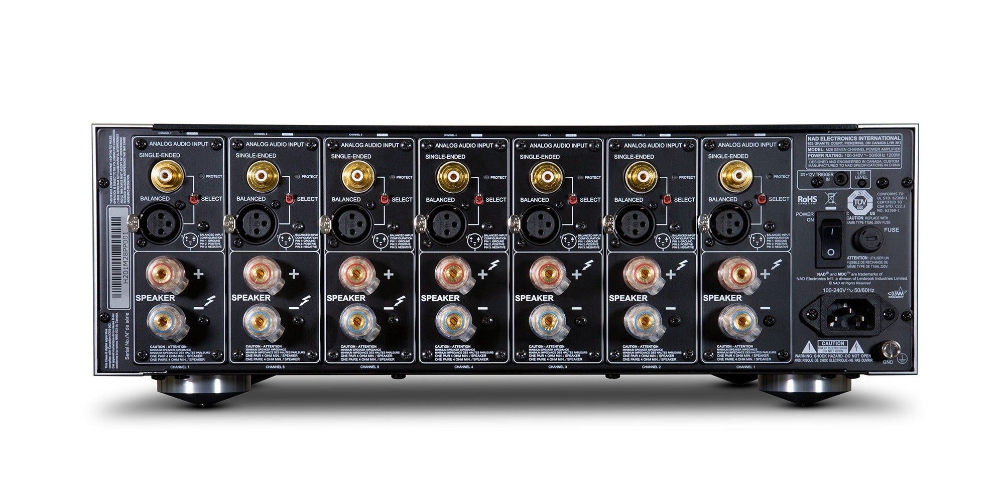 NAD - M28 Seven Channel Power Amplifier