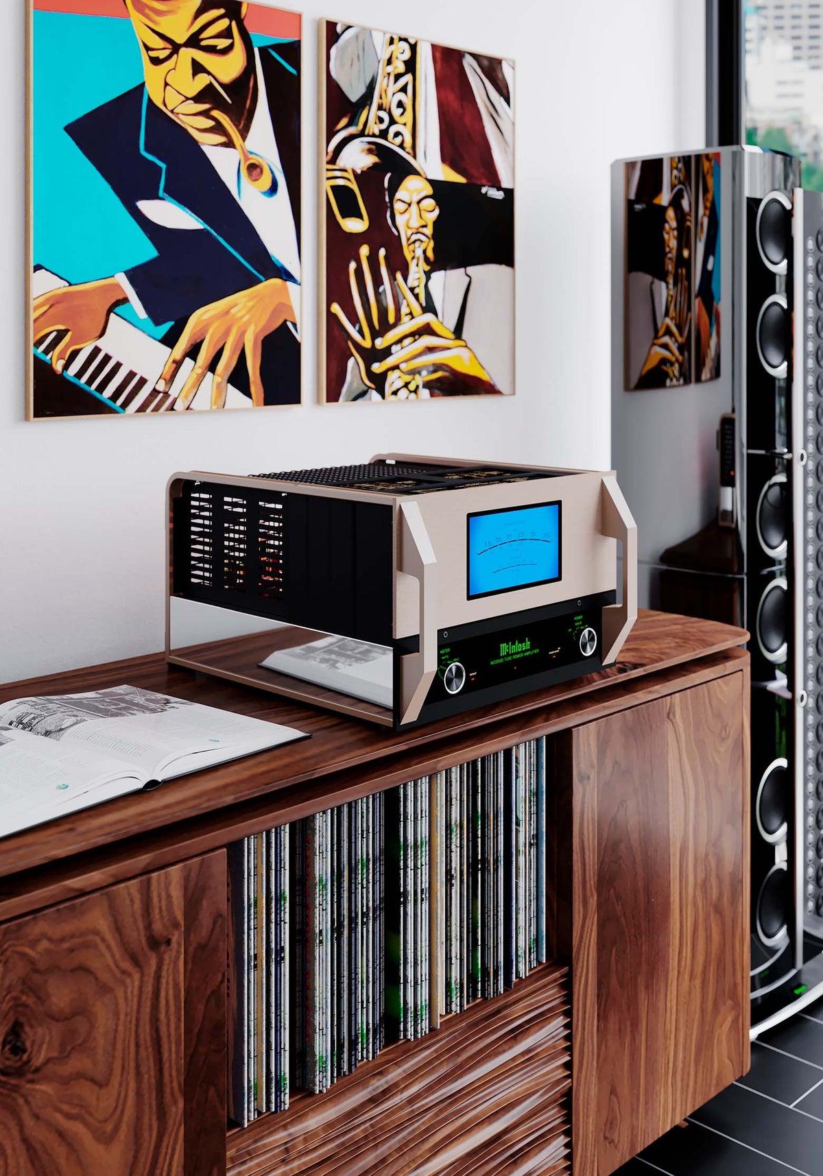 McIntosh MC3500 Mk II Vacuum Tube Monoblock Amplifier