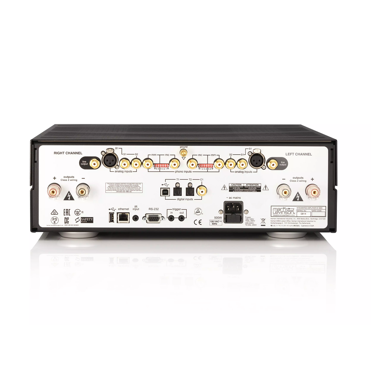 Mark Levinson Nº 5805 Integrated Amplifier | The Grid HiFi