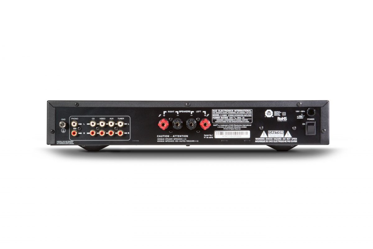 NAD - C 316BEE V2 Stereo Integrated Amplifier