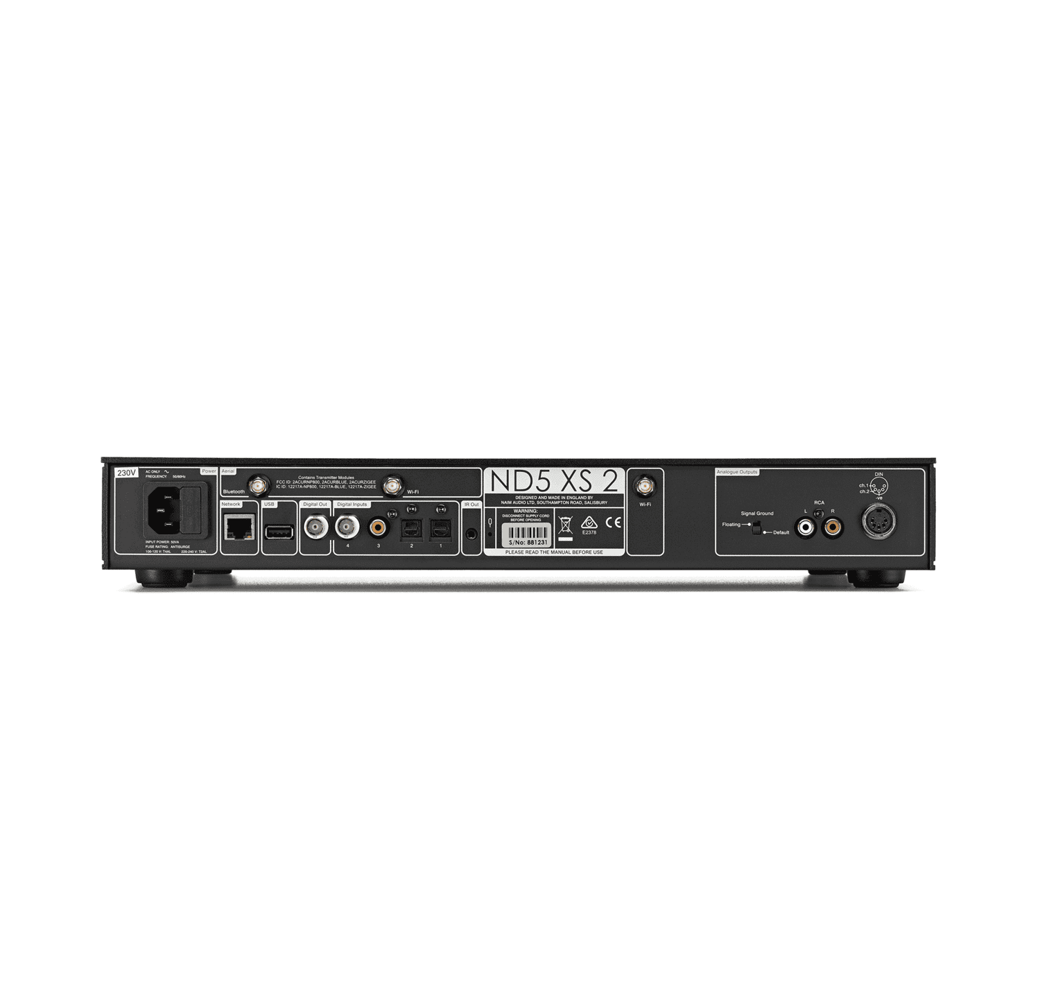 NAIM - ND5 XS2 SLIM CHASSIS NETWORK PLAYER